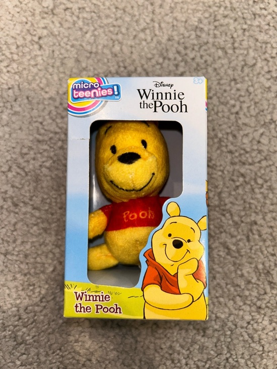 Disney Winnie the Pooh Yellow Plush Toy - Micro Teenies - Picture 3 of 3
